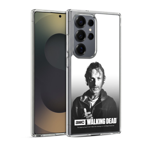 AMC The Walking Dead Filtered Portraits Rick Soft Gel Case for Samsung Galaxy S25 Ultra & MagSafe