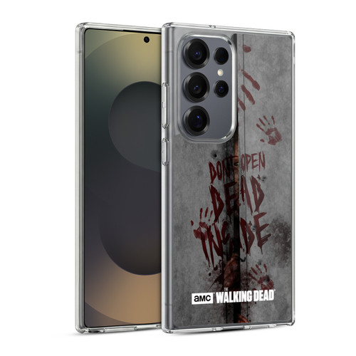 AMC The Walking Dead Typography Dead Inside Soft Gel Case for Samsung Galaxy S25 Ultra & MagSafe