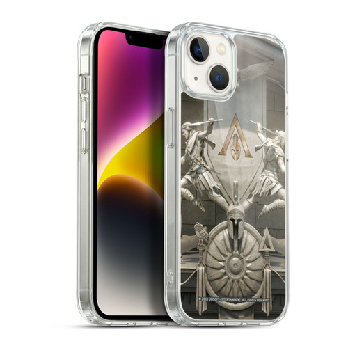 Assassin's Creed Odyssey Key Art Sculpture Soft Gel Case for Apple iPhone 14 Plus & MagSafe