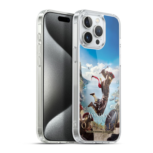 Assassin's Creed Odyssey Key Art Alexios Jump Soft Gel Case for Apple iPhone 15 Pro Max & MagSafe