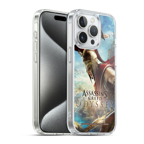 Assassin's Creed Odyssey Key Art Alexios And Ikaros Soft Gel Case for Apple iPhone 15 Pro & MagSafe