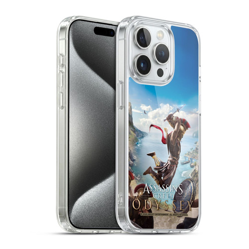 Assassin's Creed Odyssey Key Art Alexios Jump Soft Gel Case for Apple iPhone 15 Pro & MagSafe