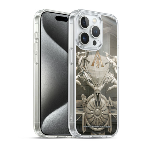 Assassin's Creed Odyssey Key Art Sculpture Soft Gel Case for Apple iPhone 15 Pro & MagSafe