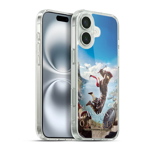 Assassin's Creed Odyssey Key Art Alexios Jump Soft Gel Case for Apple iPhone 16 Plus & MagSafe