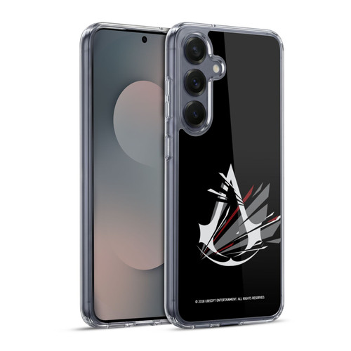 Assassin's Creed Logo Shattered Soft Gel Case for Samsung Galaxy S25+ & MagSafe