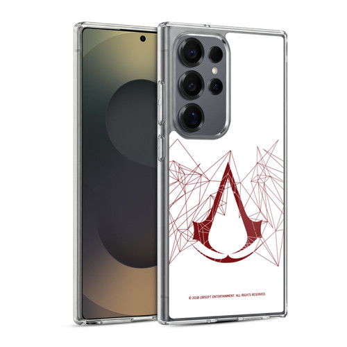 Assassin's Creed Logo Geometric Soft Gel Case for Samsung Galaxy S25 Ultra & MagSafe