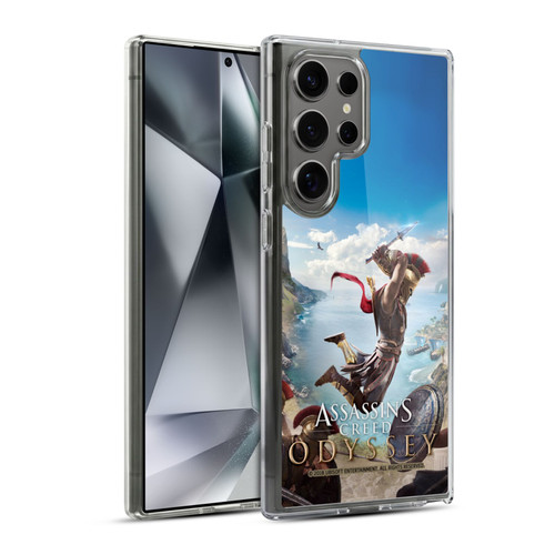 Assassin's Creed Odyssey Key Art Alexios Jump Soft Gel Case for Samsung Galaxy S24 Ultra 5G & MagSafe