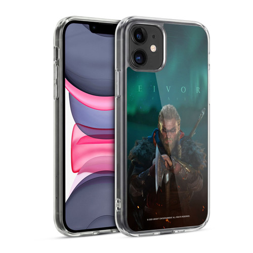 Assassin's Creed Valhalla Key Art Male Eivor Poster Soft Gel Case for Apple iPhone 11