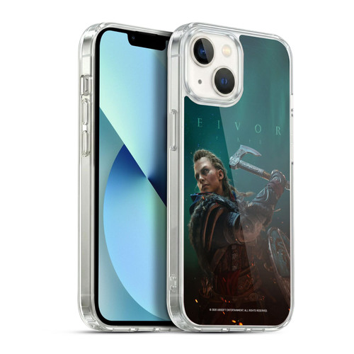 Assassin's Creed Valhalla Key Art Female Eivor Poster Soft Gel Case for Apple iPhone 13