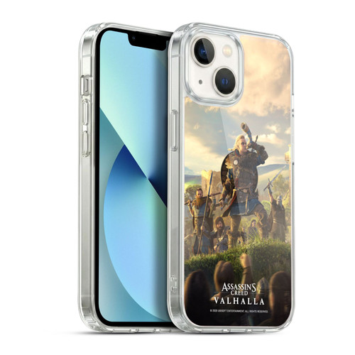 Assassin's Creed Valhalla Key Art Female Eivor Raid Leader Soft Gel Case for Apple iPhone 13