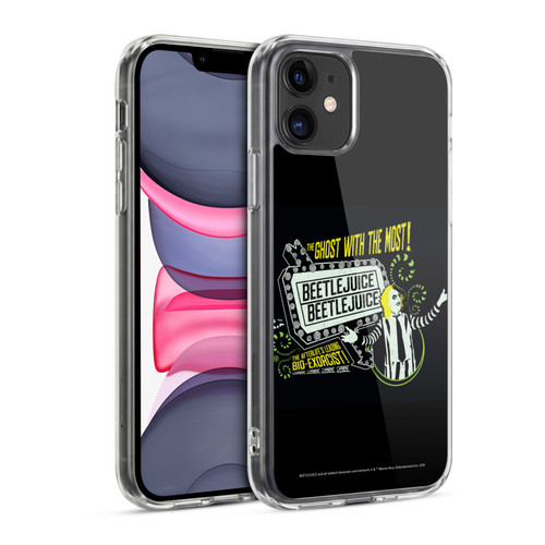 Beetlejuice Graphics Betelgeuse Soft Gel Case for Apple iPhone 11