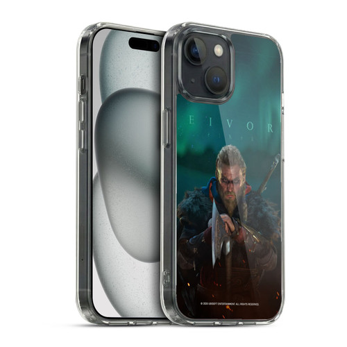 Assassin's Creed Valhalla Key Art Male Eivor Poster Soft Gel Case for Apple iPhone 15 & MagSafe