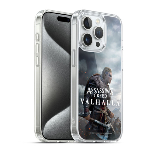 Assassin's Creed Valhalla Key Art Female Eivor Soft Gel Case for Apple iPhone 15 Pro & MagSafe