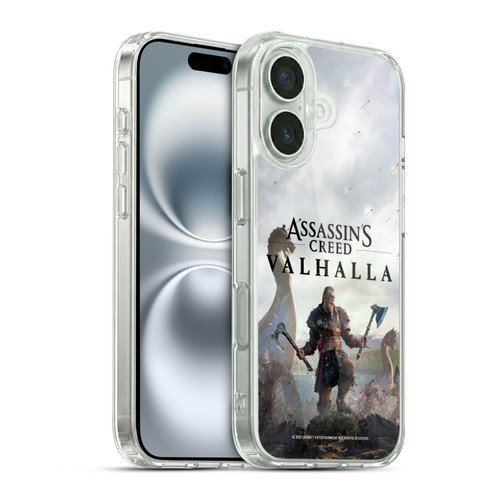 Assassin's Creed Valhalla Key Art Male Eivor Soft Gel Case for Apple iPhone 16 & MagSafe