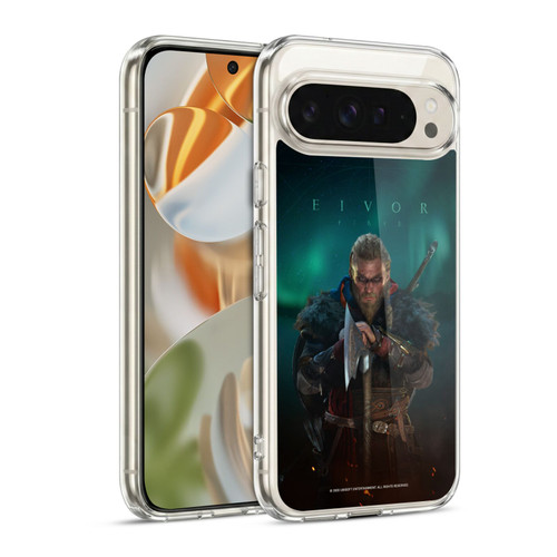Assassin's Creed Valhalla Key Art Male Eivor Poster Soft Gel Case for Google Pixel 9 / Pixel 9 Pro