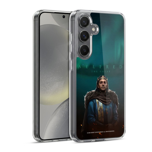 Assassin's Creed Valhalla Key Art Alfred The Great Soft Gel Case for Samsung Galaxy S24 5G & MagSafe