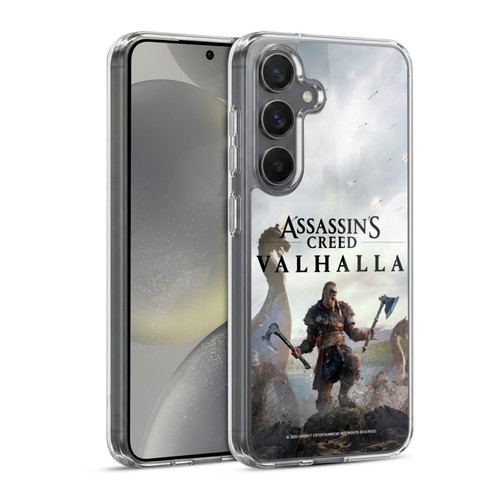 Assassin's Creed Valhalla Key Art Male Eivor Soft Gel Case for Samsung Galaxy S24 5G & MagSafe