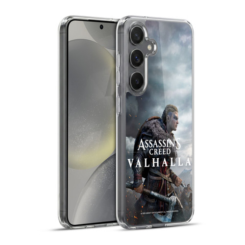 Assassin's Creed Valhalla Key Art Female Eivor Soft Gel Case for Samsung Galaxy S24+ 5G & MagSafe