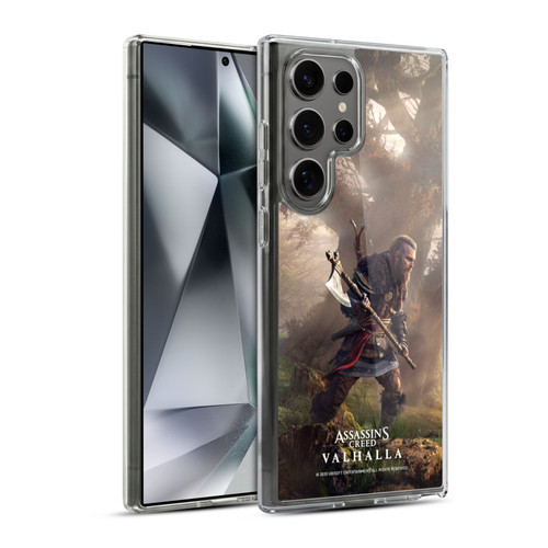 Assassin's Creed Valhalla Key Art The Way of the Berserker Soft Gel Case for Samsung Galaxy S24 Ultra 5G & MagSafe