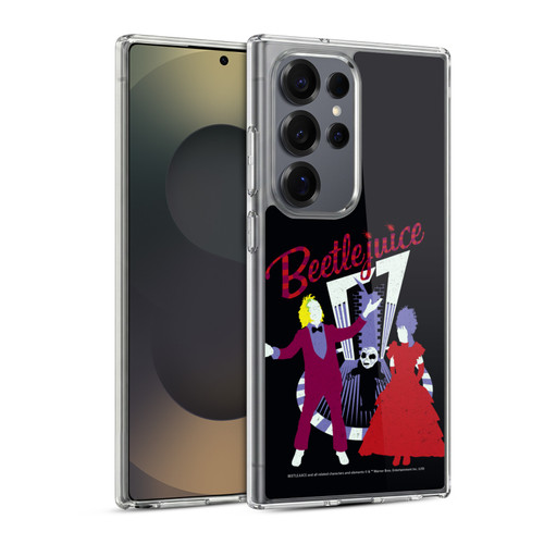 Beetlejuice Graphics Betelgeuse And Lydia Soft Gel Case for Samsung Galaxy S25 Ultra & MagSafe
