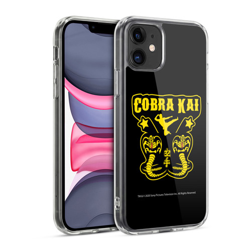 Cobra Kai Composed Art Logo Soft Gel Case for Apple iPhone 11