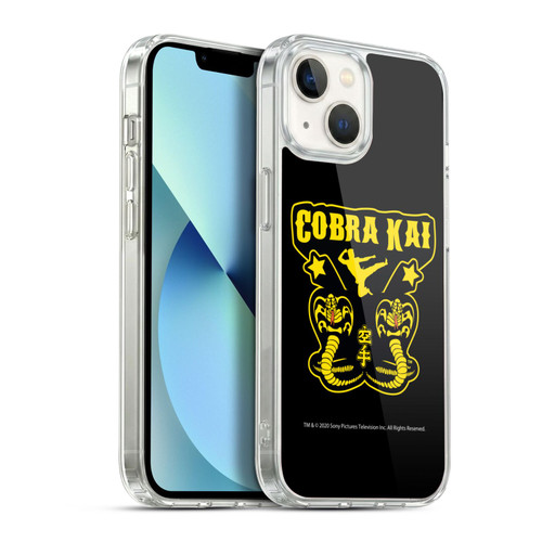Cobra Kai Composed Art Logo Soft Gel Case for Apple iPhone 13