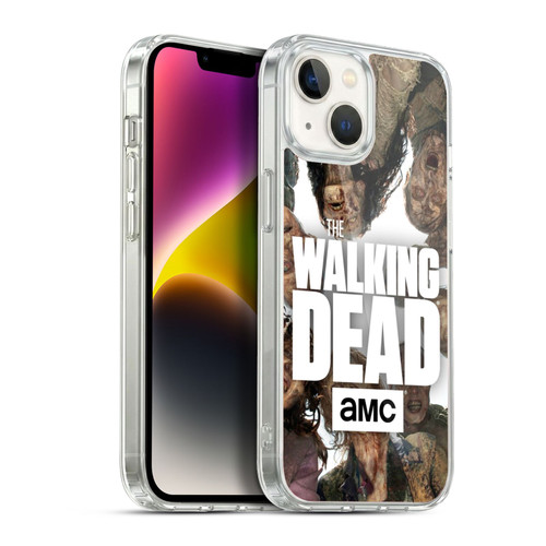 AMC The Walking Dead Logo Group Soft Gel Case for Apple iPhone 14