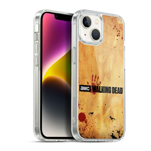 AMC The Walking Dead Logo Horizontal Soft Gel Case for Apple iPhone 14