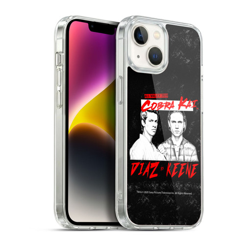 Cobra Kai Composed Art Diaz VS Keene Soft Gel Case for Apple iPhone 14