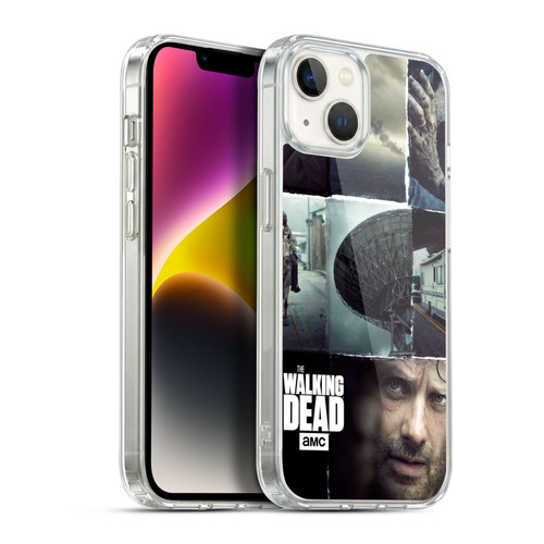 AMC The Walking Dead Logo Key Art Vertical Soft Gel Case for Apple iPhone 14 Plus & MagSafe