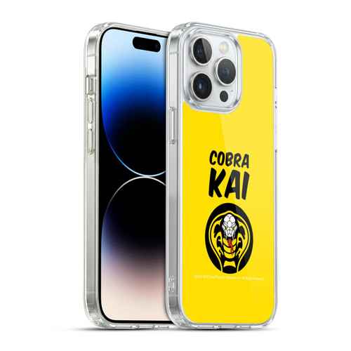 Cobra Kai Composed Art Logo 2 Soft Gel Case for Apple iPhone 14 Pro Max & MagSafe