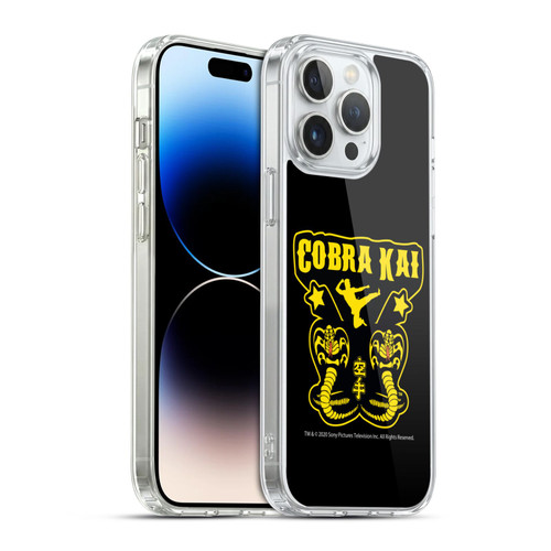 Cobra Kai Composed Art Logo Soft Gel Case for Apple iPhone 14 Pro Max & MagSafe