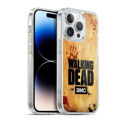 AMC The Walking Dead Logo Stacked Soft Gel Case for Apple iPhone 14 Pro & MagSafe