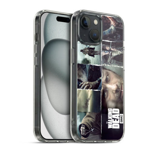 AMC The Walking Dead Logo Key Art Horizontal Soft Gel Case for Apple iPhone 15 & MagSafe