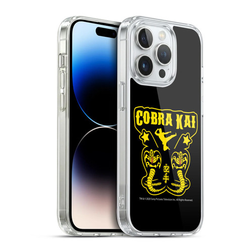 Cobra Kai Composed Art Logo Soft Gel Case for Apple iPhone 14 Pro & MagSafe
