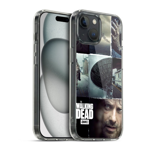 AMC The Walking Dead Logo Key Art Vertical Soft Gel Case for Apple iPhone 15 & MagSafe
