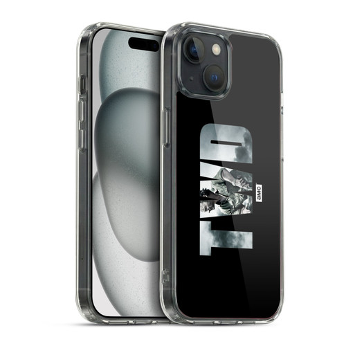 AMC The Walking Dead Logo Landscape Soft Gel Case for Apple iPhone 15 Plus & MagSafe