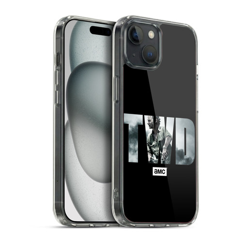 AMC The Walking Dead Logo Portrait Soft Gel Case for Apple iPhone 15 Plus & MagSafe