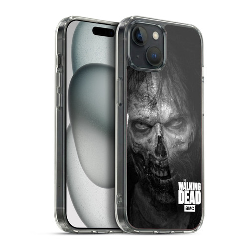 AMC The Walking Dead Logo Stare Soft Gel Case for Apple iPhone 15 Plus & MagSafe