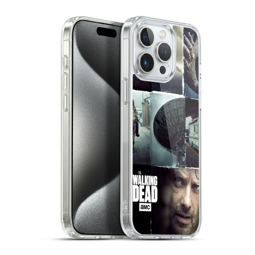 AMC The Walking Dead Logo Key Art Vertical Soft Gel Case for Apple iPhone 15 Pro Max & MagSafe