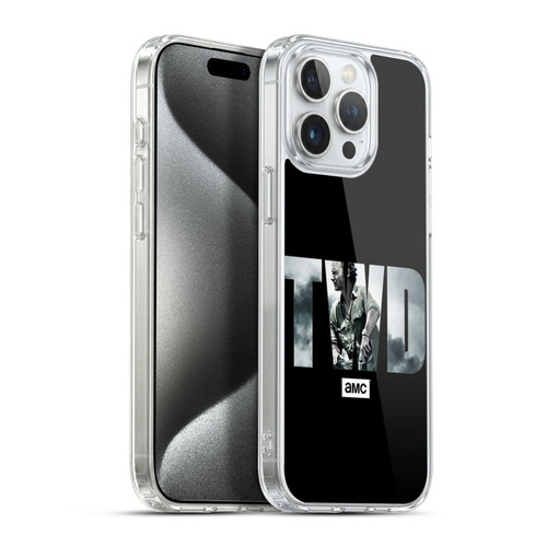 AMC The Walking Dead Logo Portrait Soft Gel Case for Apple iPhone 15 Pro Max & MagSafe
