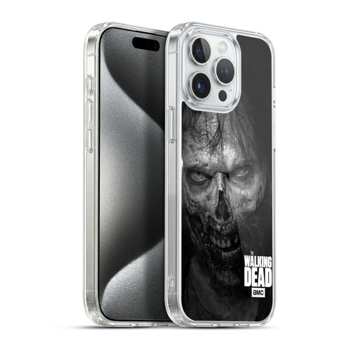 AMC The Walking Dead Logo Stare Soft Gel Case for Apple iPhone 15 Pro Max & MagSafe