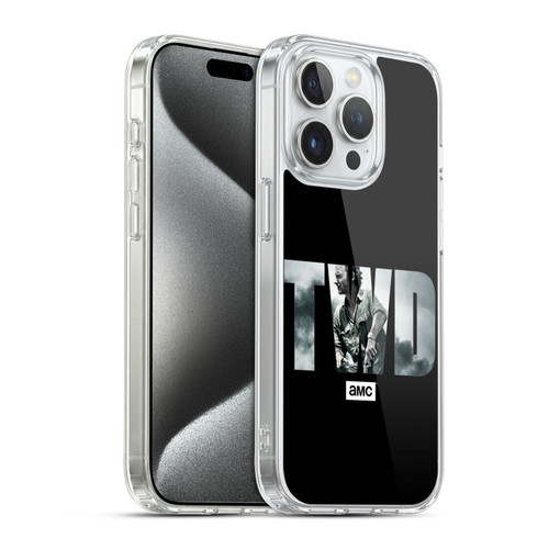 AMC The Walking Dead Logo Portrait Soft Gel Case for Apple iPhone 15 Pro & MagSafe