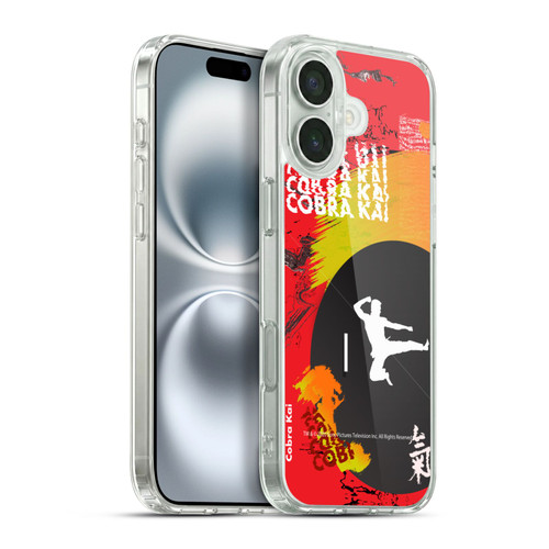 Cobra Kai Composed Art Season 1 Soft Gel Case for Apple iPhone 16 Plus & MagSafe