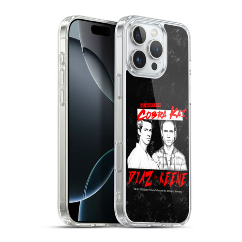 Cobra Kai Composed Art Diaz VS Keene Soft Gel Case for Apple iPhone 16 Pro Max & MagSafe