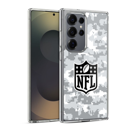 NFL Shield Digital Camouflage Soft Gel Case for Samsung Galaxy S25 Ultra & MagSafe
