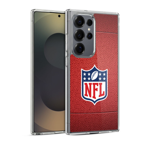 NFL Shield Football Soft Gel Case for Samsung Galaxy S25 Ultra & MagSafe