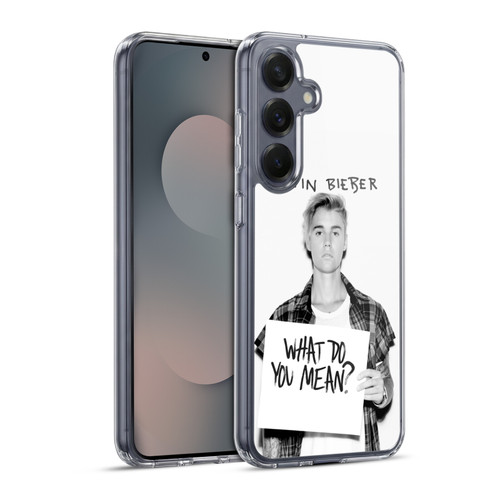 Justin Bieber Purpose What Do You Mean Photo Soft Gel Case for Samsung Galaxy S25+ & MagSafe