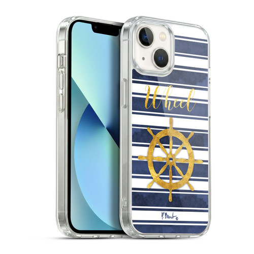 Paul Brent Nautical Wheel Soft Gel Case for Apple iPhone 13