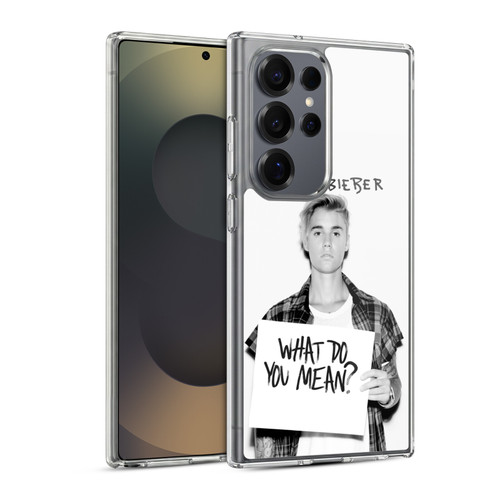 Justin Bieber Purpose What Do You Mean Photo Soft Gel Case for Samsung Galaxy S25 Ultra & MagSafe